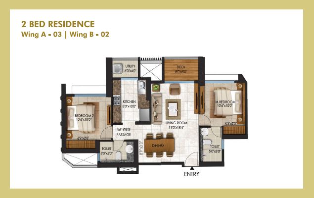 Sattva Forest Ridge floor plan2
