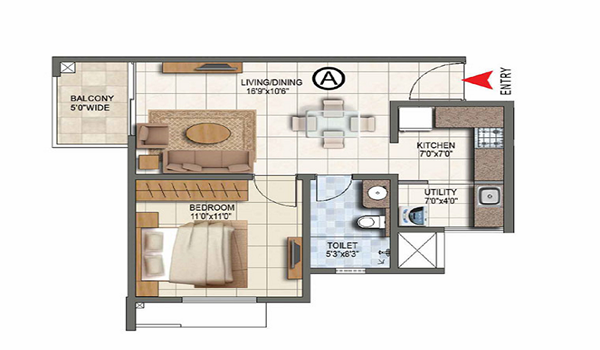 Sattva Lumina floor plan1