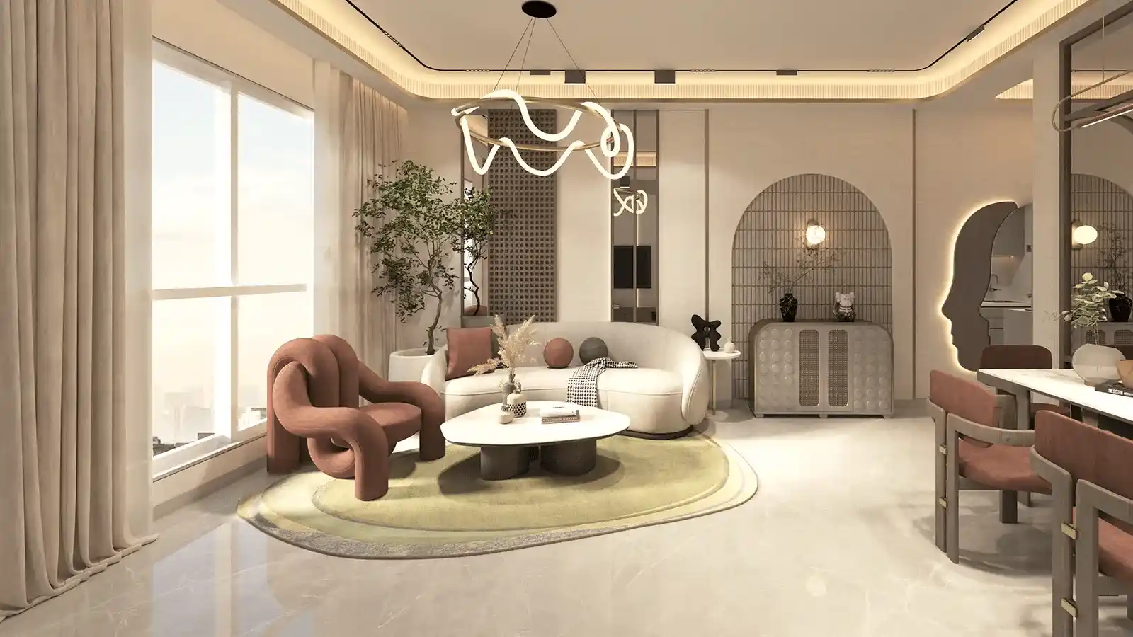 Sattva Vasanta Cove Living Room